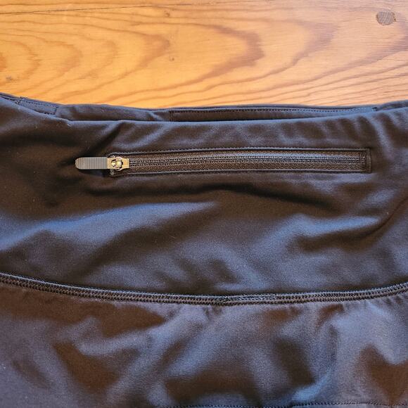 LULULEMON WOMENS LOT SPEED UP HR HIGH RISE SHORTS LINED BLACK BLUE SZ 9 RUNNING - Picture 3 of 9